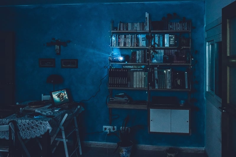 Movie reel and projector